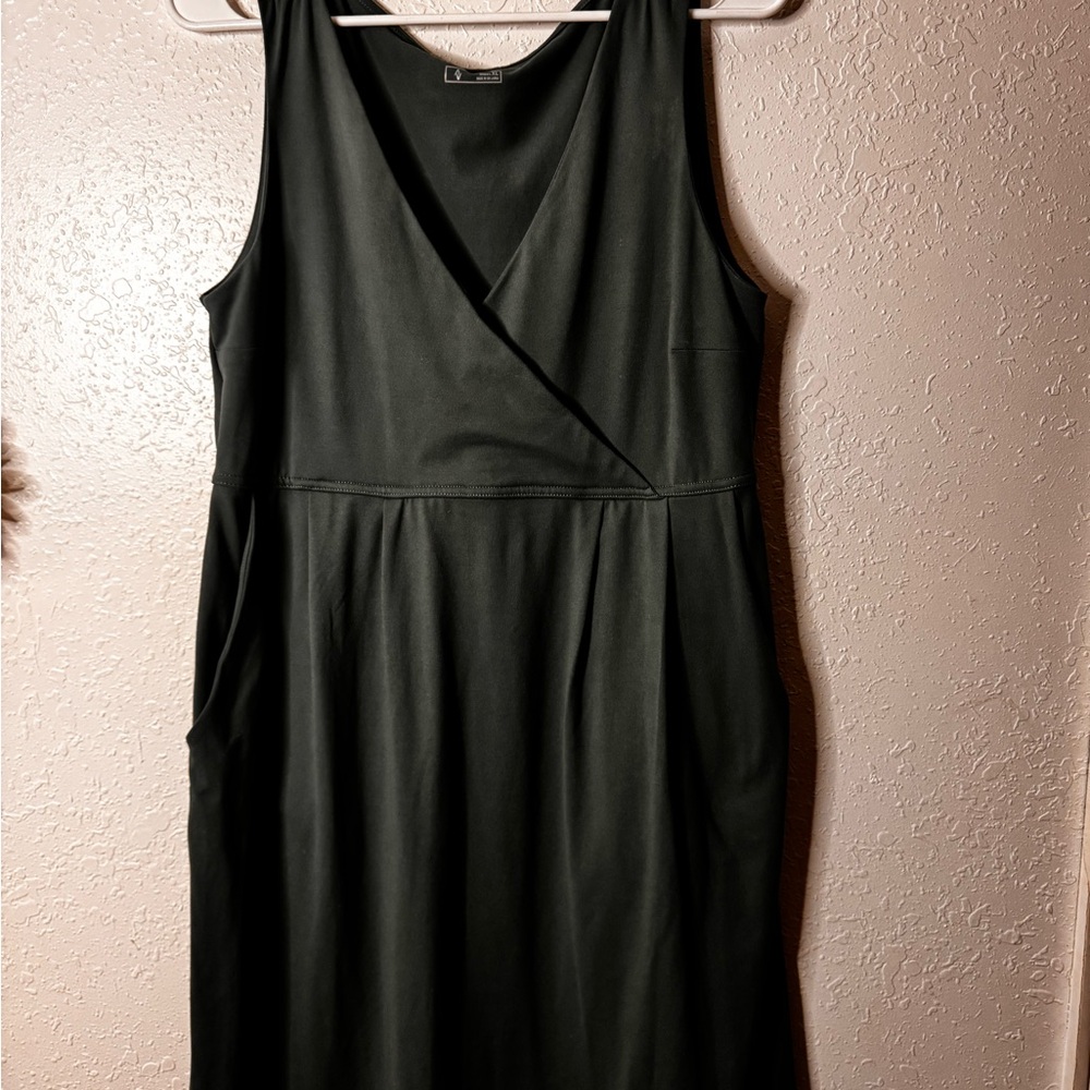 Eddie Bauer Women's Forest Green dressXL